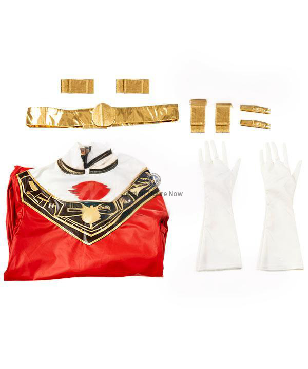 Red Ranger Tommy Oliver Power Rangers Zeo Cosplay Costume