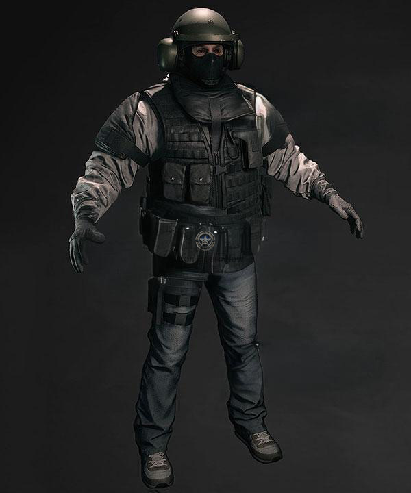 Rainbow Six Siege Blitz Cosplay Outfit