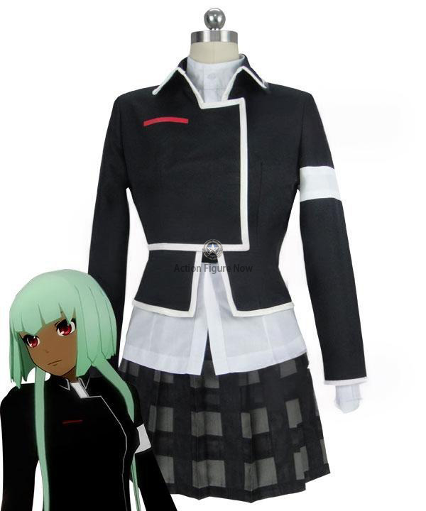 RWBY Emerald Sustrai Academy Uniform Cosplay Costume