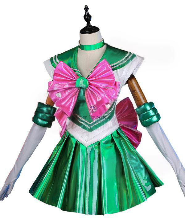 Sailor Moon 30th Anniversary Makoto Kino Sailor Jupiter Cosplay Costume for Halloween