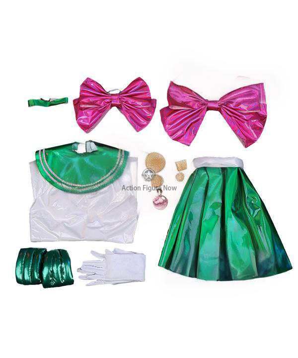Sailor Moon 30th Anniversary Makoto Kino Sailor Jupiter Cosplay Costume for Halloween