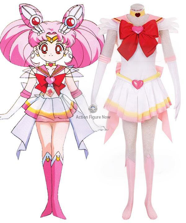 Sailor Moon Chibiusa Tsukino Sailor Chibi Moon Uniform Cosplay Costume