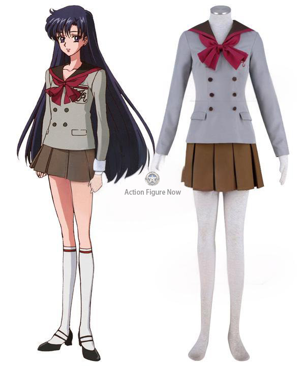 Sailor Moon: Sailor Mars Hino Rei Sailor Suit Cosplay Costume