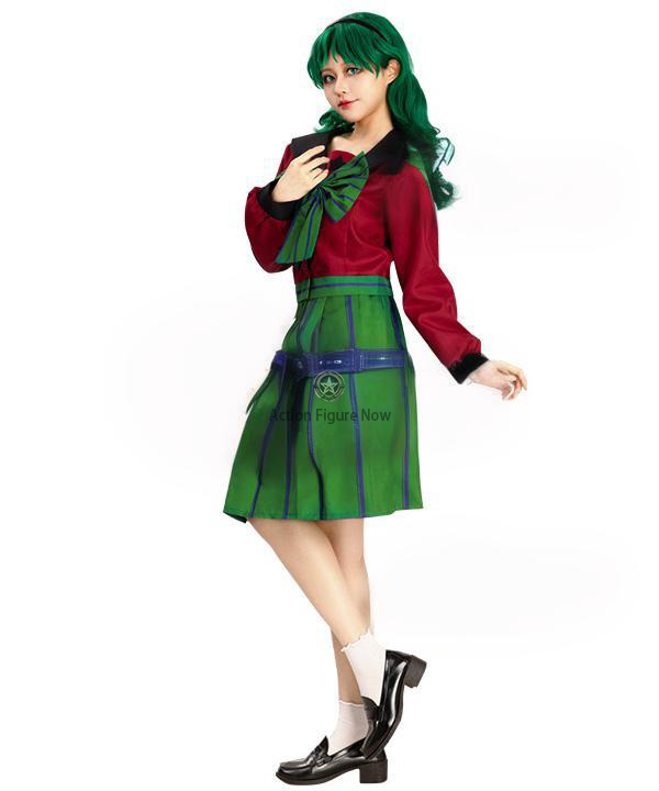 Sailor Moon Michiru Kaiou Sailor Neptune School Uniform Cosplay