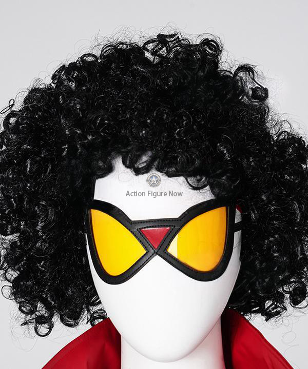 A suitable SEO-friendly and clear product name for the page could be: Spider-Woman Jessica Drew Cosplay Costume - Spider-Man: Across the Spider-Verse. This title maintains clarity, incorporates important keywords, and aligns with SEO best practices.