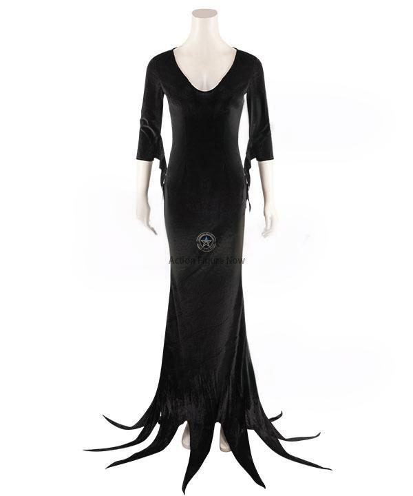 Morticia Addams Cosplay Costume - Halloween Party Outfit 2019, The Addams Family