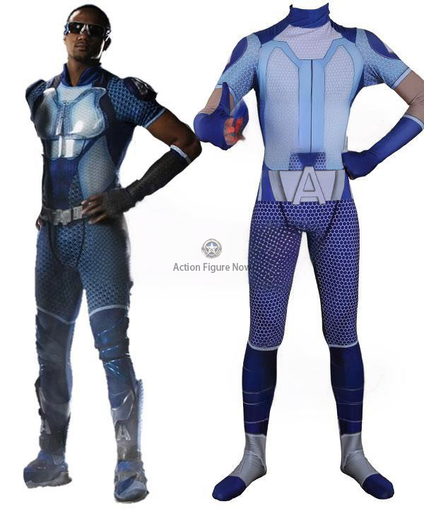 The Boys TV Series A-Train Superhero Bodysuit Cosplay Costume