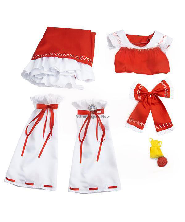 Hakurei Reimu Cosplay Costume from Touhou Project