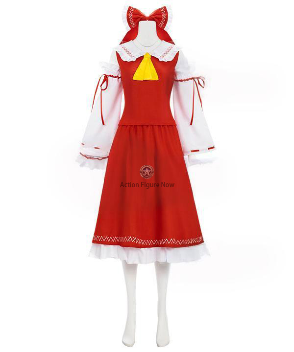 Hakurei Reimu Cosplay Costume from Touhou Project