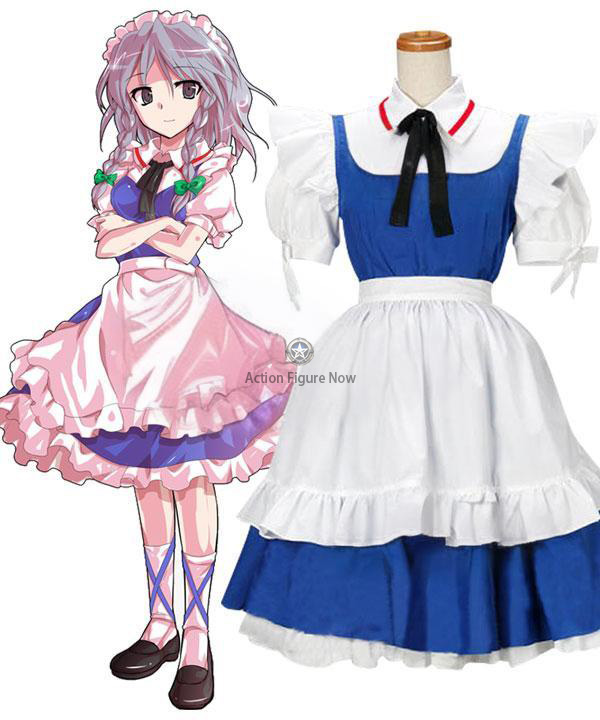 Touhou Project: Sakuya Izayoi Cosplay Costume