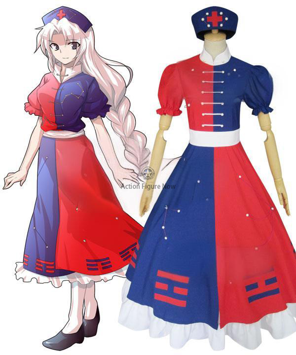 Yagokoro Eirin Cosplay Costume from Touhou Project
