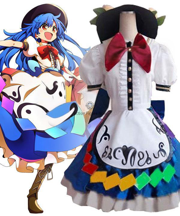 Tenshi Hinanai Cosplay Costume from Touhou Project