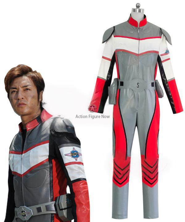 Shin Asuka Ultraman Dyna Super GUTS Uniform Cosplay Outfit