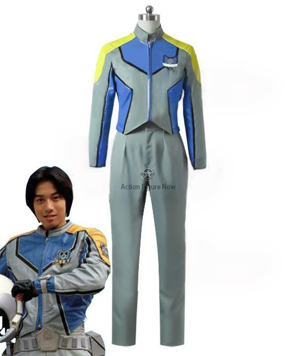 Gamu Takayama Ultraman Gaia XIG Uniform Cosplay Outfit