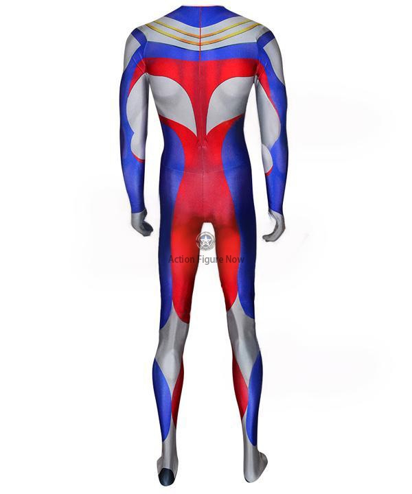 Ultraman Tiga Cosplay Bodysuit - Full Zentai Costume for Fans