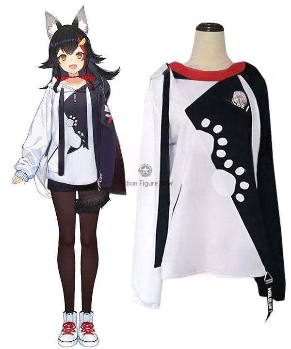 Ookami Mio Virtual YouTuber Cosplay Outfit