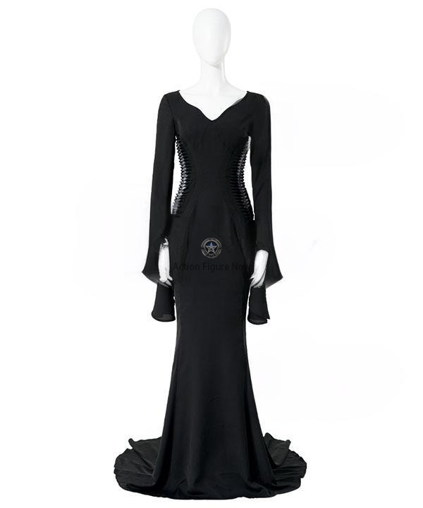Morticia Addams Cosplay Outfit from The Addams Family 2022 Series - EZCosplay