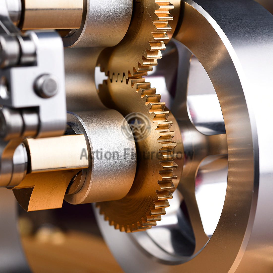 ENJOMOR Rhombic Drive Stirling Engine Model Toy for Science, Education, and Machinery Enthusiasts