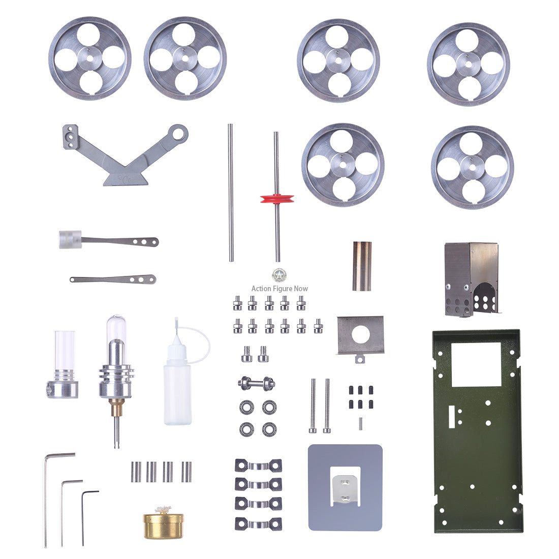 Stirling Engine Car Model Kit: Engine DIY Assembly Kit for Physical Experiment Stirling Engine Car Model Kit: Engine DIY Assembly Kit for Physical Experiment