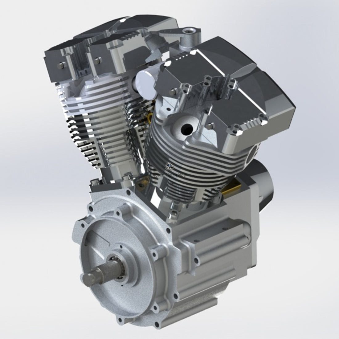 CISON Original Base for V2 Shovelhead & Panhead V-twin Engines (FG-VT157 & FG-9VT) CISON Original Base for V2 Shovelhead & Panhead V-twin Engines (FG-VT157 & FG-9VT)