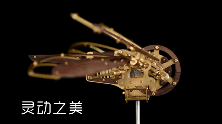 Mystery Aircraft DIY Assembly Model Kit - Crafted from Solid Metal and Wood for Enhanced Longevity