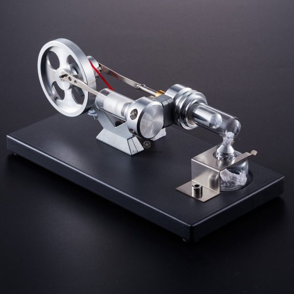 Micro Stirling Engine Generator DIY Stirling Engine with 4 LED Lights