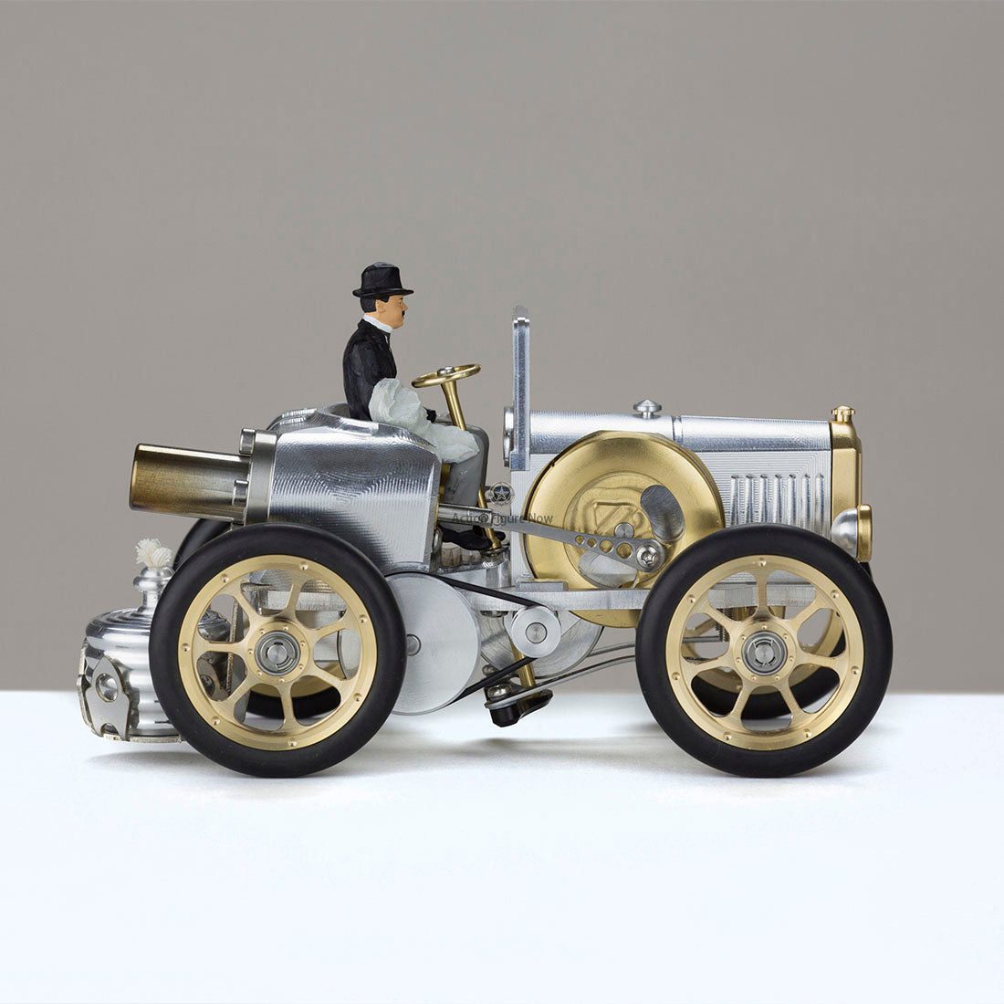 DIY Stirling Engine Sports Car Model Kit - Assembly Metal Mechanical Crafts (Running Version) DIY Stirling Engine Sports Car Model Kit - Assembly Metal Mechanical Crafts (Running Version)