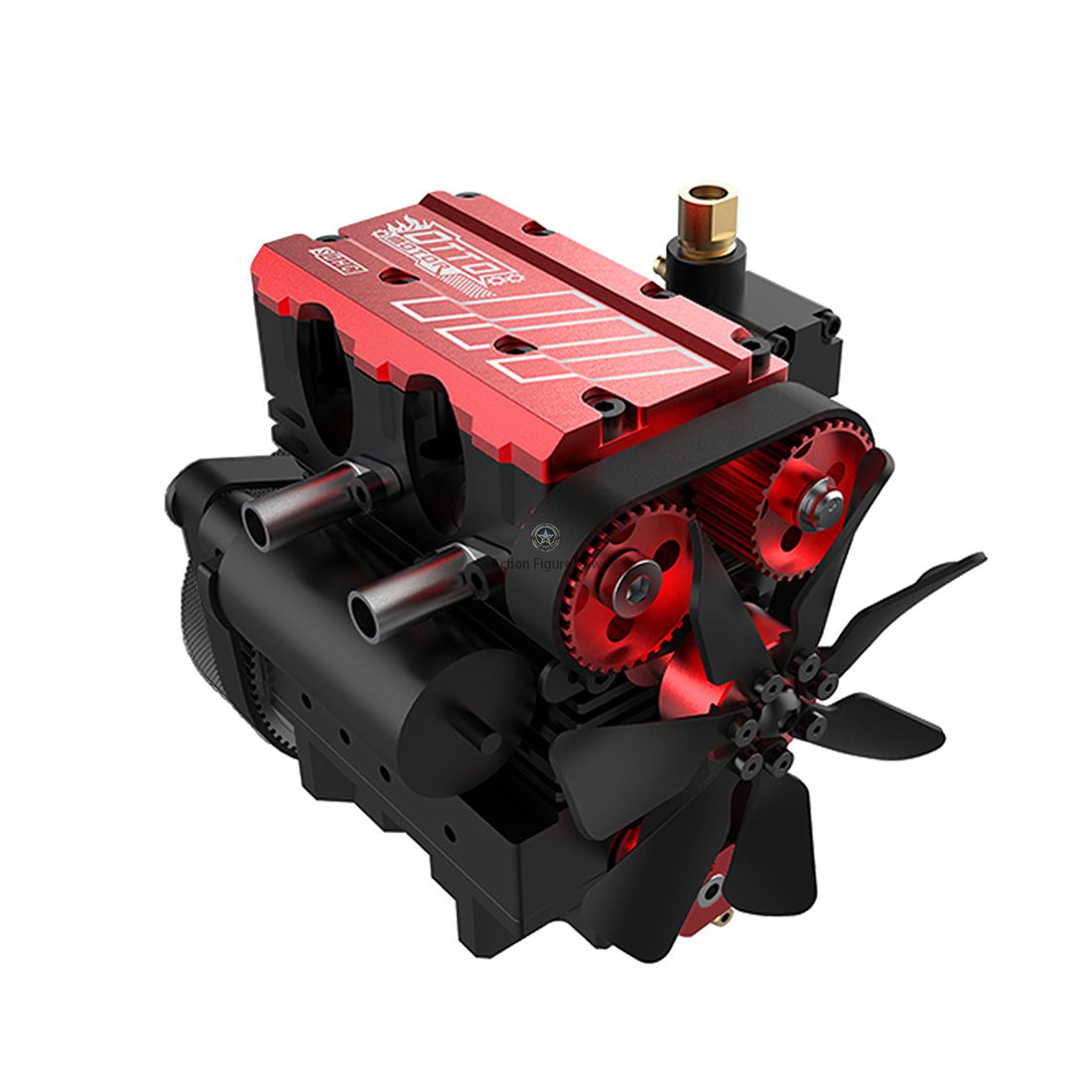 Otto Toyan FS-L200AC Engine - Single Overhead Camshaft (SOHC) 4-Stroke, Nitro-Fueled Model Engine Kit Otto Toyan FS-L200AC Engine - Single Overhead Camshaft (SOHC) 4-Stroke, Nitro-Fueled Model Engine Kit