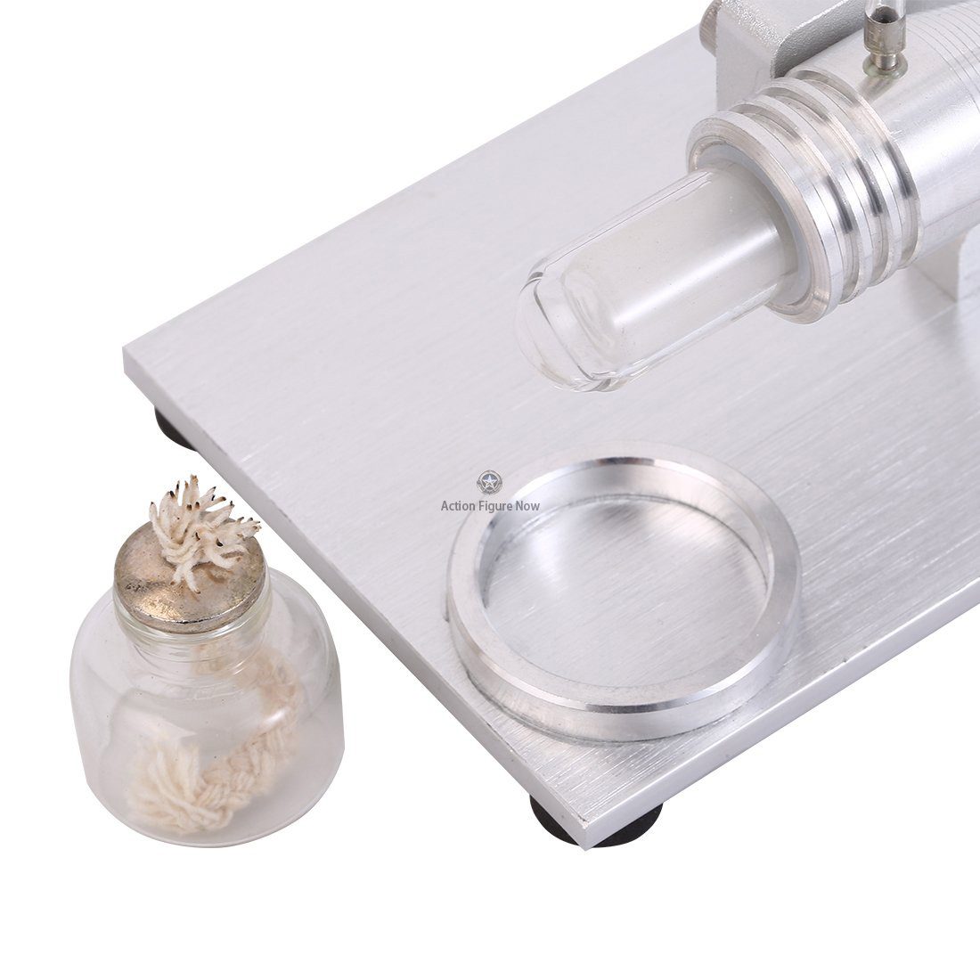 L-Shape Stirling Engine Generator Kit with LED Light L-Shape Stirling Engine Generator Kit with LED Light