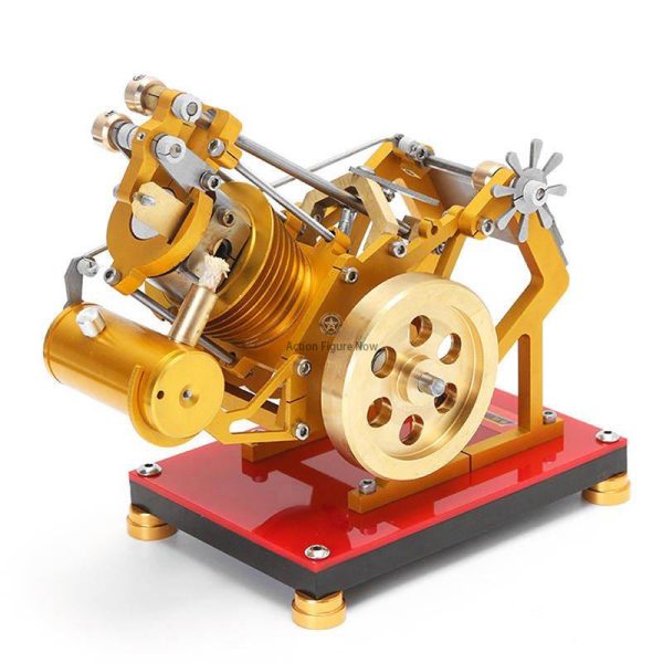 SaiHu V1-45 Stirling Engine Kit: Vacuum Flame-Eating Stirling Engine Model