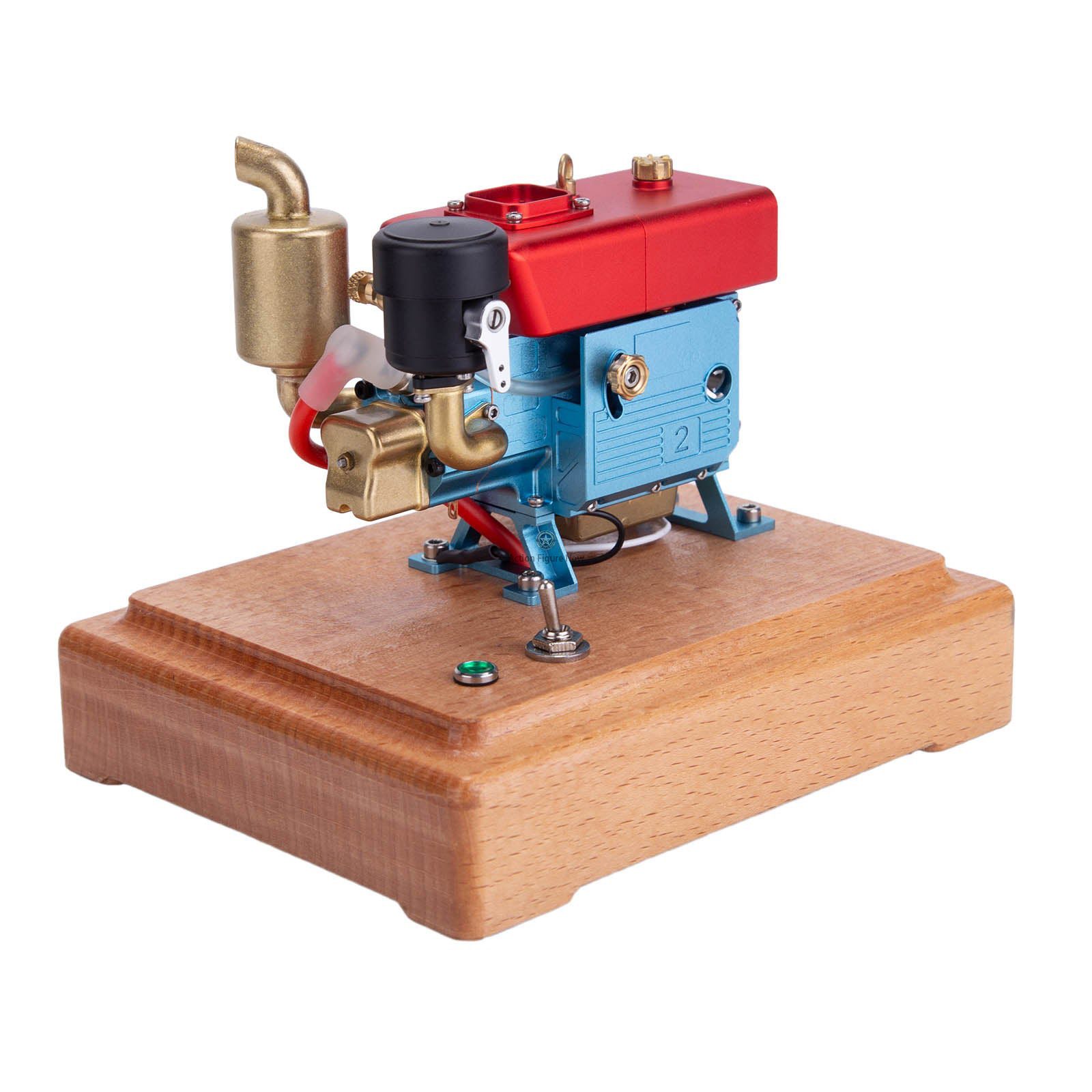 RETROL 1/8 2.6cc Mini 4-Stroke Gasoline Engine Model: Upgraded Internal Combustion Engine Model RETROL 1/8 2.6cc Mini 4-Stroke Gasoline Engine Model: Upgraded Internal Combustion Engine Model