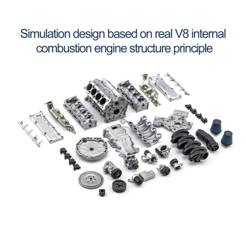 Working V8 Engine Model Kit - Build Your Own V8 Engine