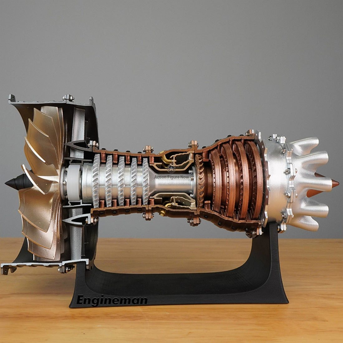 Aircraft Turbofan Engine Model Kit | 1:20 TR900 DIY Aerospace STEM Learning Toy Aircraft Turbofan Engine Model Kit | 1:20 TR900 DIY Aerospace STEM Learning Toy