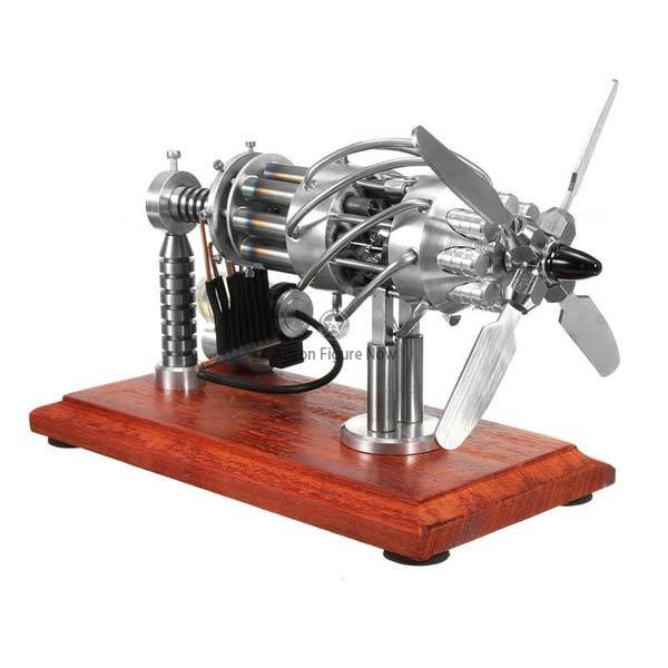 16 Cylinder Stirling Combustion Engine Model Kit