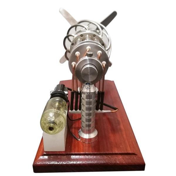 16-Cylinder Stirling Engine Model Kit Collector's Edition Engineer Gift
