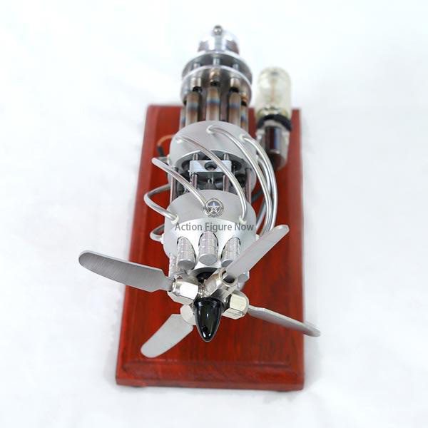 16-Cylinder Stirling Engine Model Kit Collector's Edition Engineer Gift