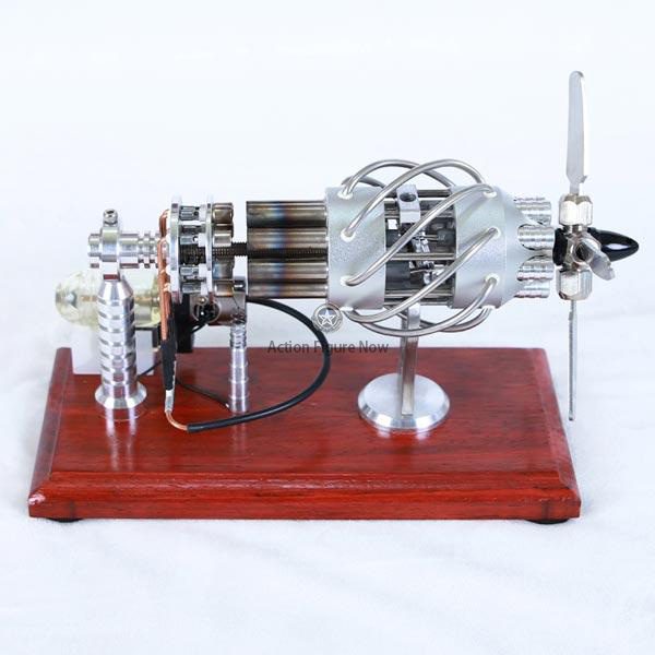 16-Cylinder Stirling Engine Model Kit Collector's Edition Engineer Gift