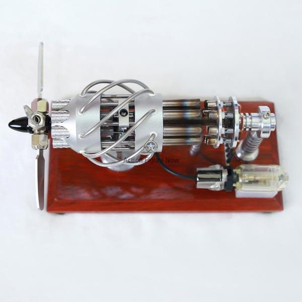 16-Cylinder Stirling Engine Model Kit Collector's Edition Engineer Gift