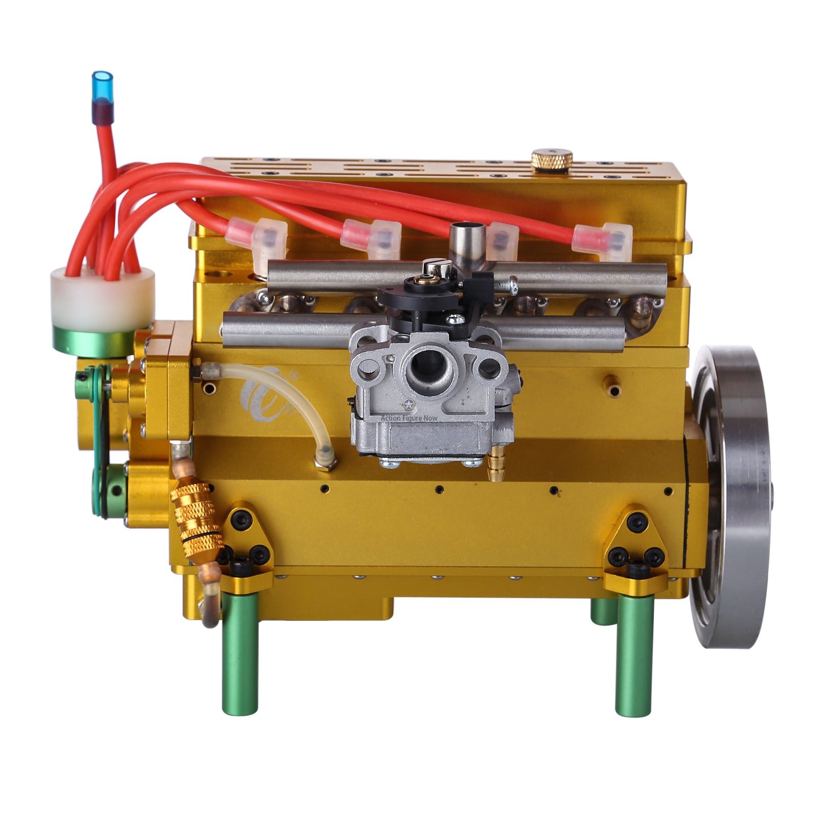 32cc Inline-4 Water-Cooled Petrol Engine for 1:5 Scale RC Car, Boat, and Airplane 32cc Inline-4 Water-Cooled Petrol Engine for 1:5 Scale RC Car, Boat, and Airplane