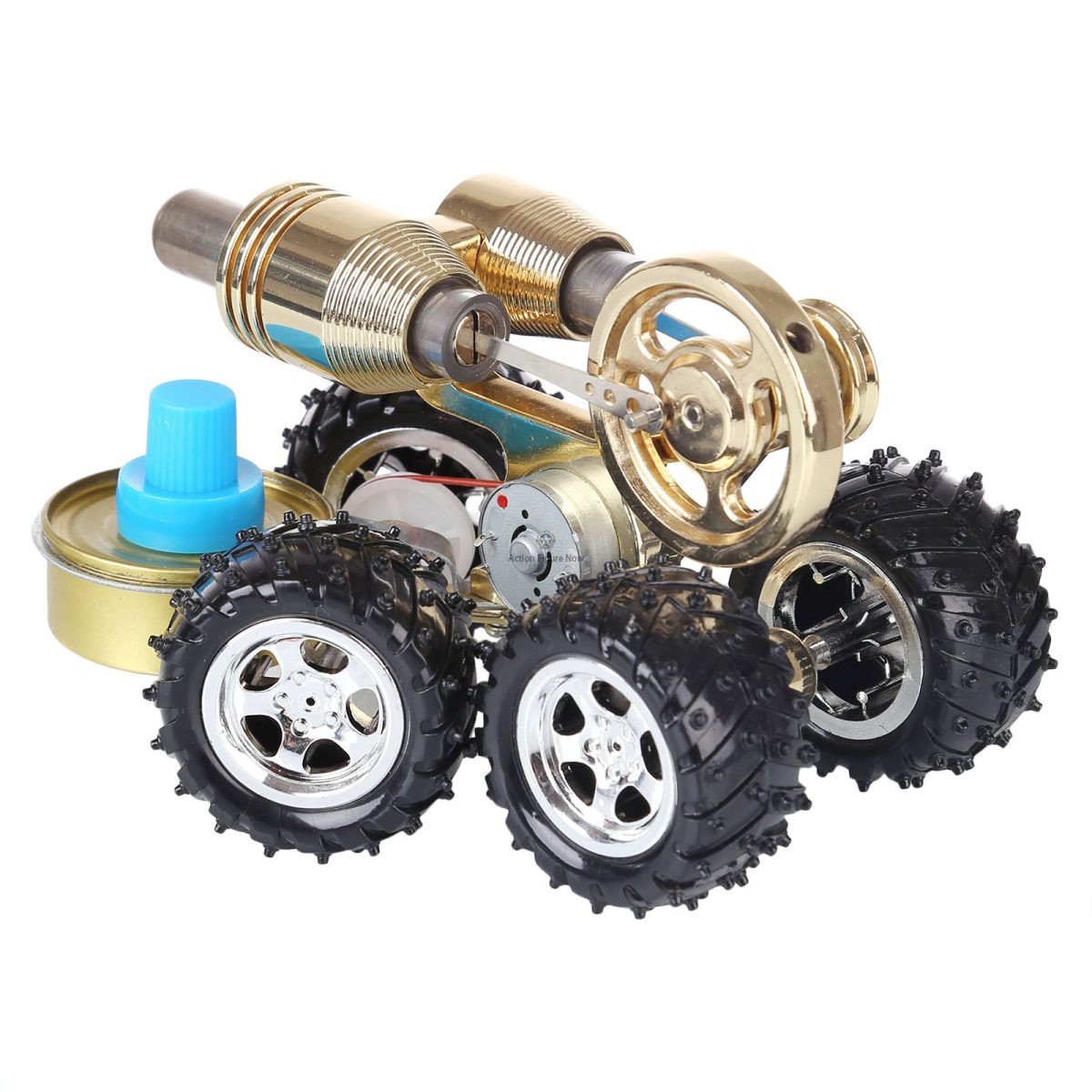 Stirling Engine Car STEM Education Toy - Interactive Stirling Vehicle Model Toy for Kids