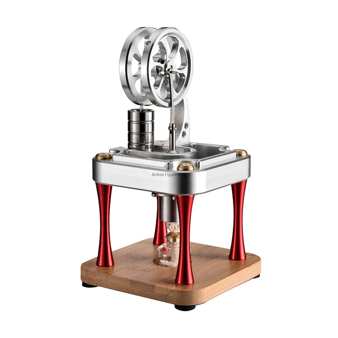 High-Temperature Water-Cooled Stirling Engine Model for Scientific Experimentation High-Temperature Water-Cooled Stirling Engine Model for Scientific Experimentation