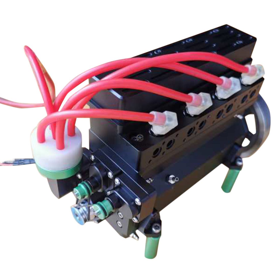 32cc Inline-4 Water-Cooled Petrol Engine for 1:5 Scale RC Car, Boat, and Airplane 32cc Inline-4 Water-Cooled Petrol Engine for 1:5 Scale RC Car, Boat, and Airplane