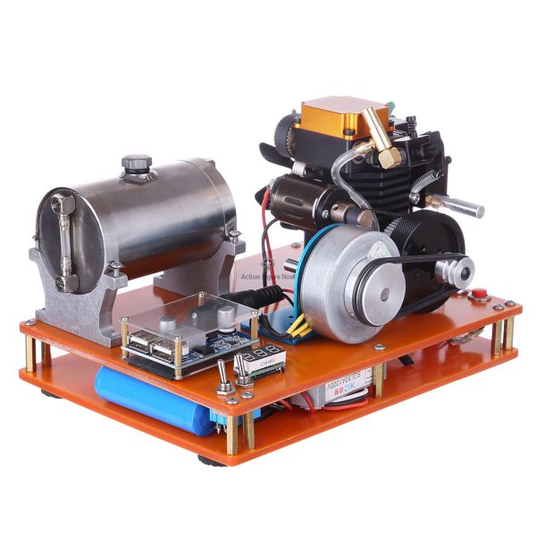 Toyan FS-S100 4-Stroke Methanol Engine with 12V DIY Electric Generator
