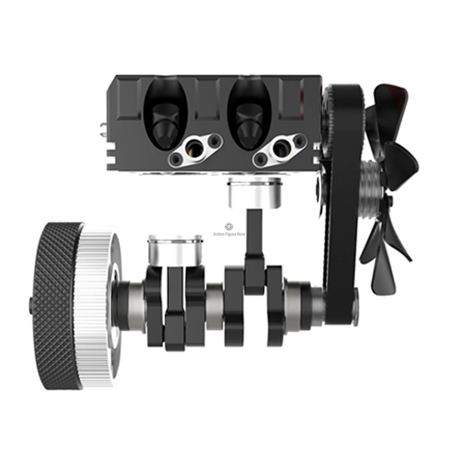 TOYAN FS-L200W Water-cooled 7cc Inline 2-Cylinder 4-Stroke Methanol Engine Model - DIY Assembly Kit TOYAN FS-L200W Water-cooled 7cc Inline 2-Cylinder 4-Stroke Methanol Engine Model - DIY Assembly Kit
