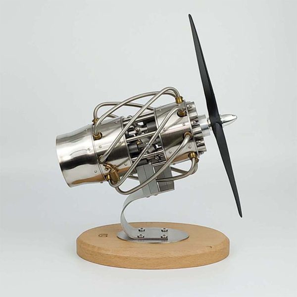 16 Cylinder Swashplate Stirling Engine Model Physics Educational DIY Kit