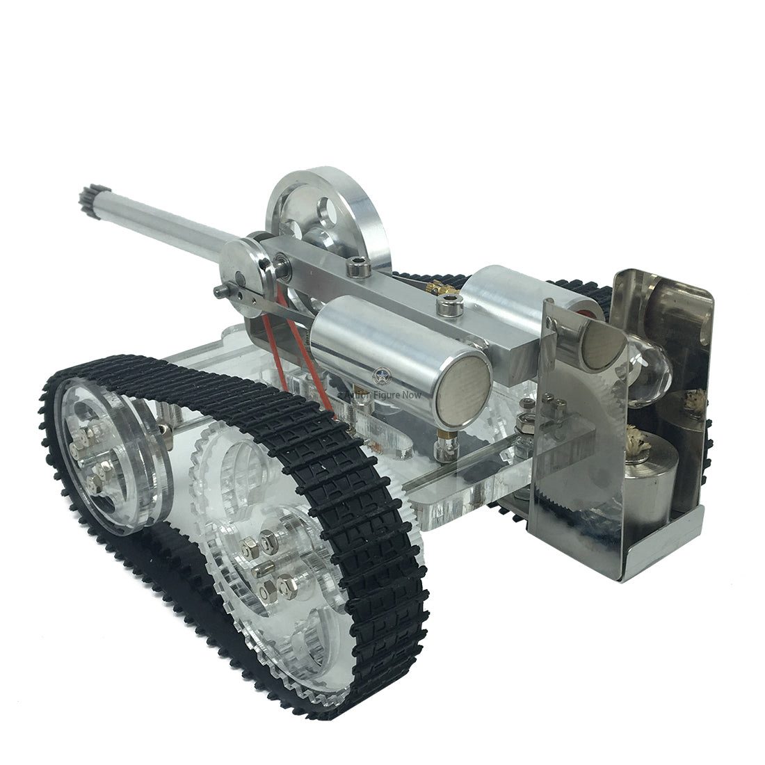 Stirling Engine Tank Model - Science Education Toy for Physics Experiments - Enginediy Stirling Engine Tank Model - Science Education Toy for Physics Experiments - Enginediy