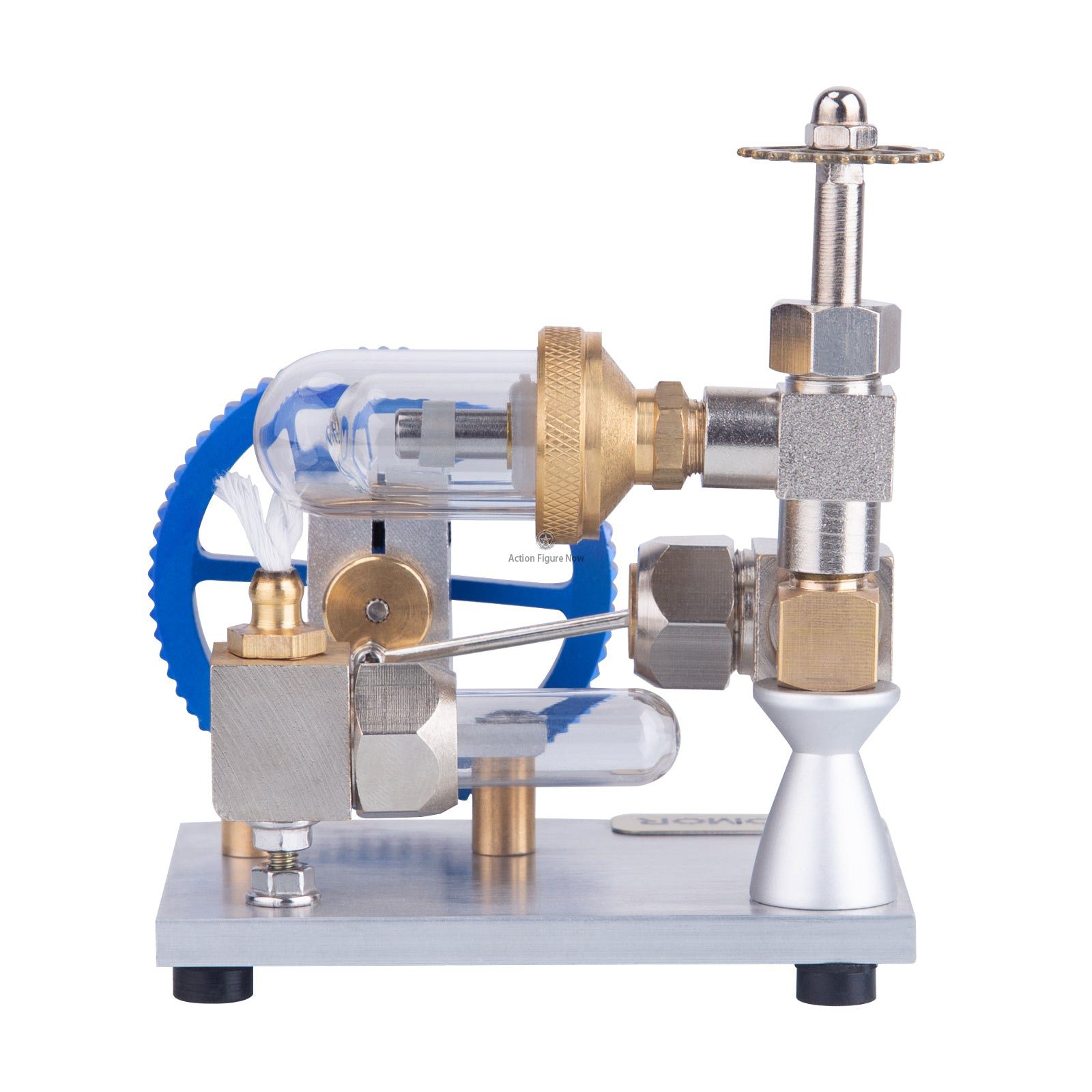 Vertical Flywheel Mini Stirling Engine Model - External Combustion Engine Stirling Cycle Engine