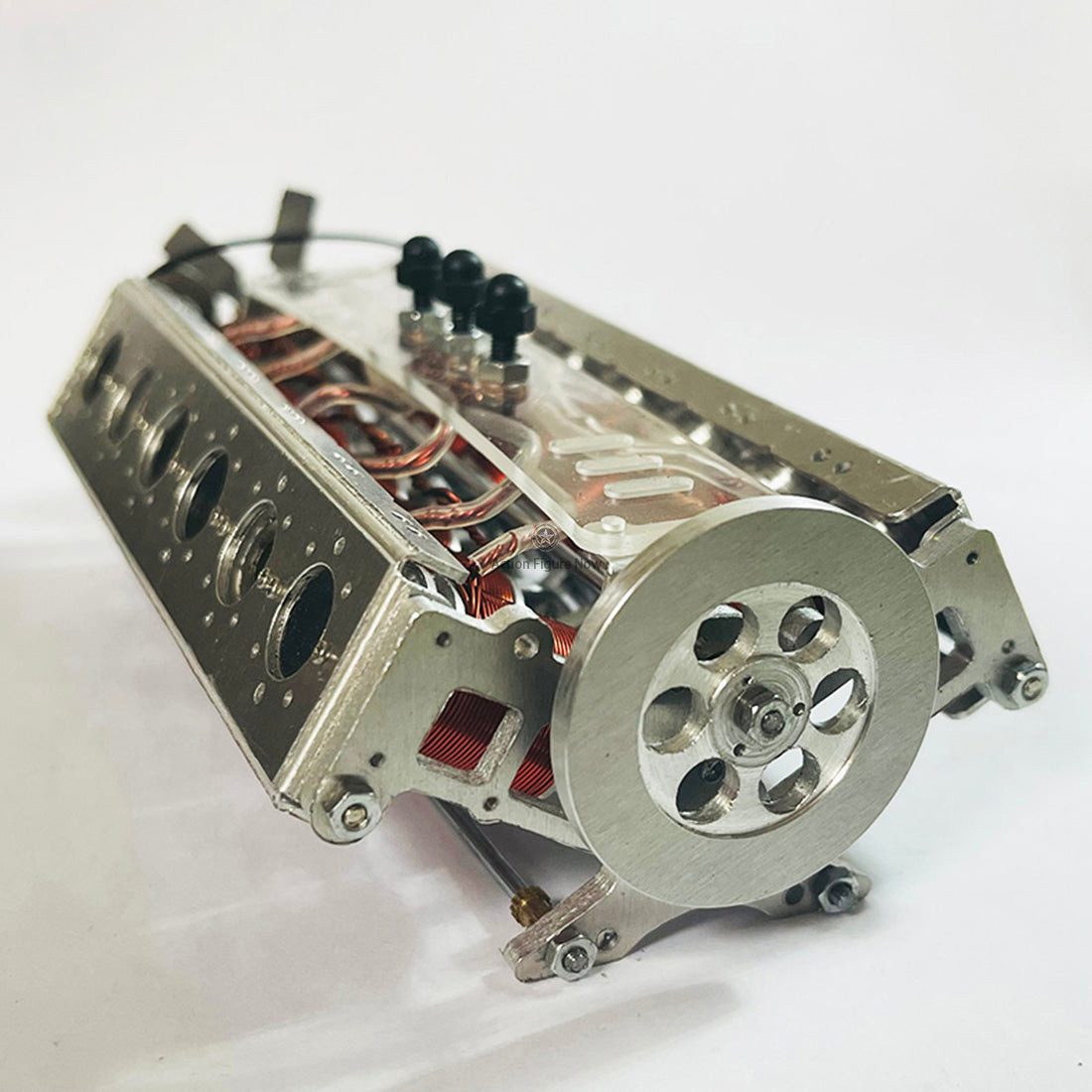 1/10 Scale RC Brushless Metal V12 Engine Model for Cars and Ships 1/10 Scale RC Brushless Metal V12 Engine Model for Cars and Ships
