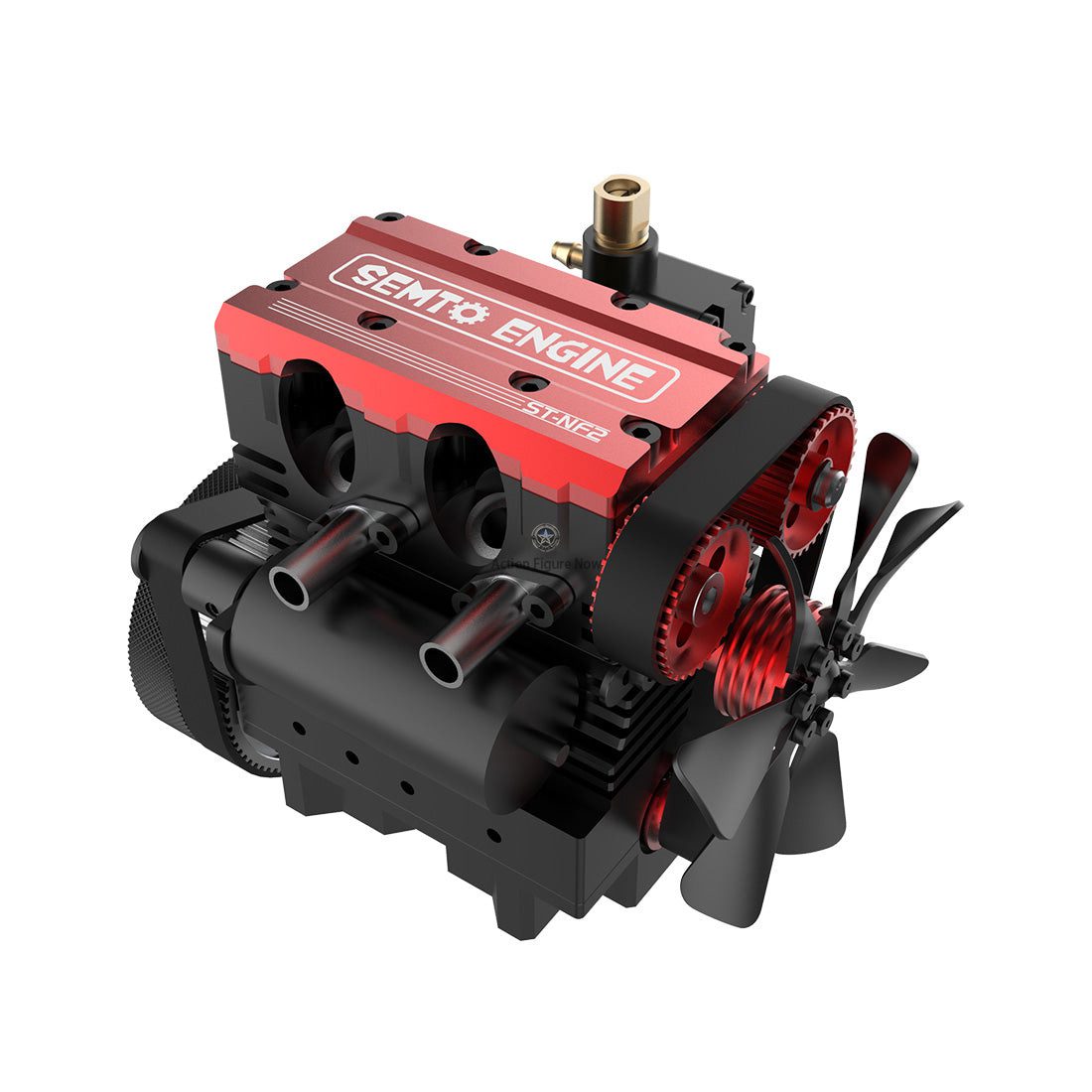 Otto Toyan FS-L200AC Engine - Single Overhead Camshaft (SOHC) 4-Stroke, Nitro-Fueled Model Engine Kit Otto Toyan FS-L200AC Engine - Single Overhead Camshaft (SOHC) 4-Stroke, Nitro-Fueled Model Engine Kit