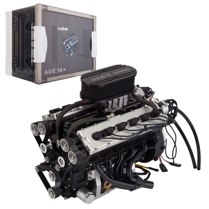 ENJOMOR V12 Internal Combustion Engine Model: 4-Stroke Water
